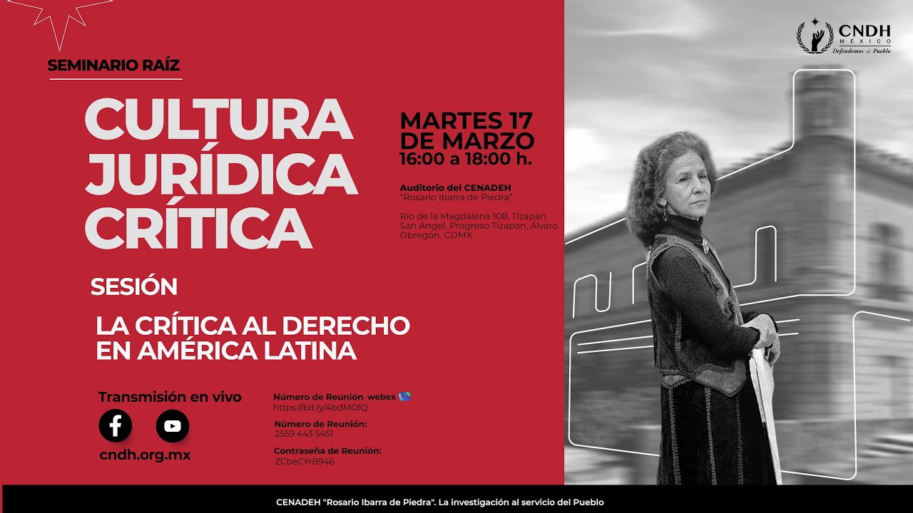 Seminario Raíz Cultura Jurídica Critica