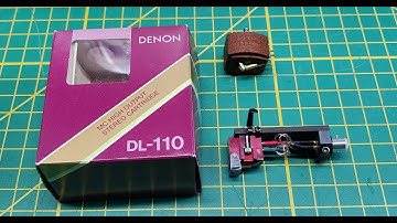 Denon DL-110 MC Cartridge Unboxing and First Impressions