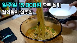 [종로구 자취생 브이로그] 일주일 15,000원으로 살기, 자취식비 줄이는방법, 냉장고파먹기, 감자전 만들기, 경제위기 대처법, 킹받는 브이로그