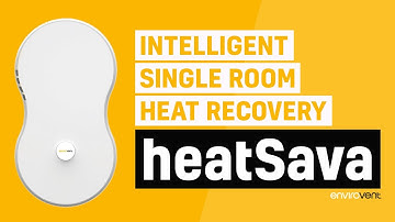 Intelligent Single Room Heat Recovery: The heatSava👏