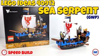 Building the new LEGO Ideas 40912 Sea Serpent (GWP)