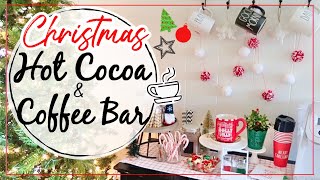 Christmas Hot Cocoa And Coffee Bar 2019  Hot Chocolate Bar  Christmas Coffee Bar