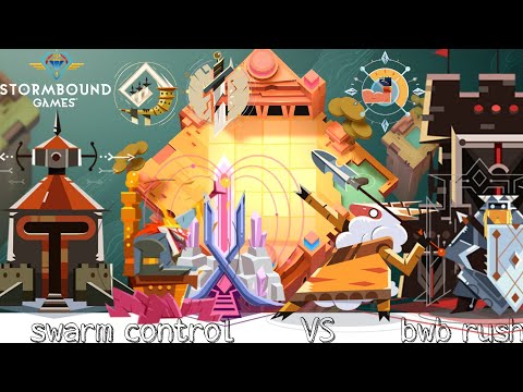 #14 How to swarm control😼 Creative deck by Timoteo | Stormbound match in Heroes league