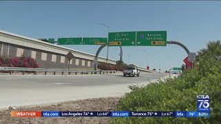 Eastbound 91 Freeway will be closed in Corona this weekend