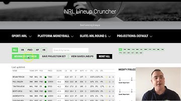 Lineup Cruncher How-To: Unique Players