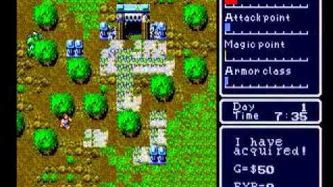 Super Hydlide (SEGA Genesis / MegaDrive)