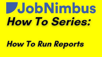 JobNimbus Reports