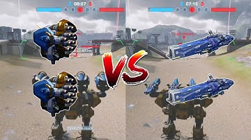 WR🔥 New Weapon Dune VS Prisma Comparison |WAR ROBOTS|