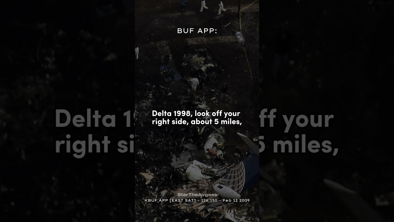 Colgan Air 3407 crashes in Buffalo | ATC