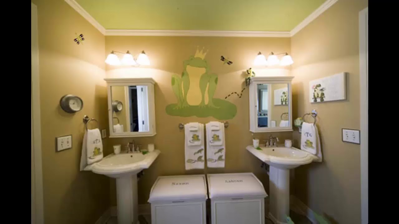 Ideas para decorar el baño de niños para el mejor diseño de la casa