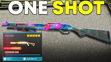 this *ONE SHOT* SHOTGUN SETUP is INSANELY TOXIC 🤮 (Best Lockwood 680 Class Setup)