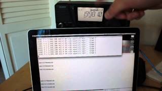 Alinco DX-SR8 computer control interface