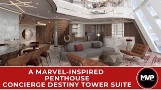 INSIDE the Iron Man Suite on Disney Destiny!