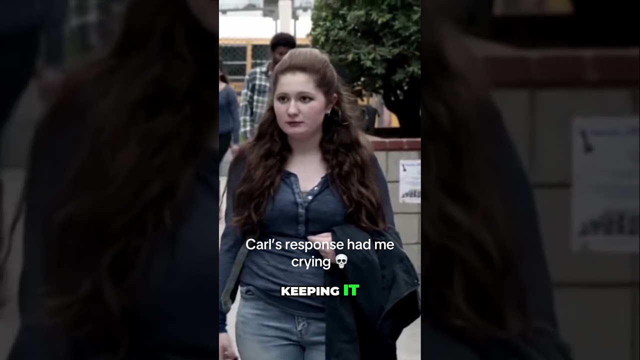 Dude I’m crying carl iconic😭 