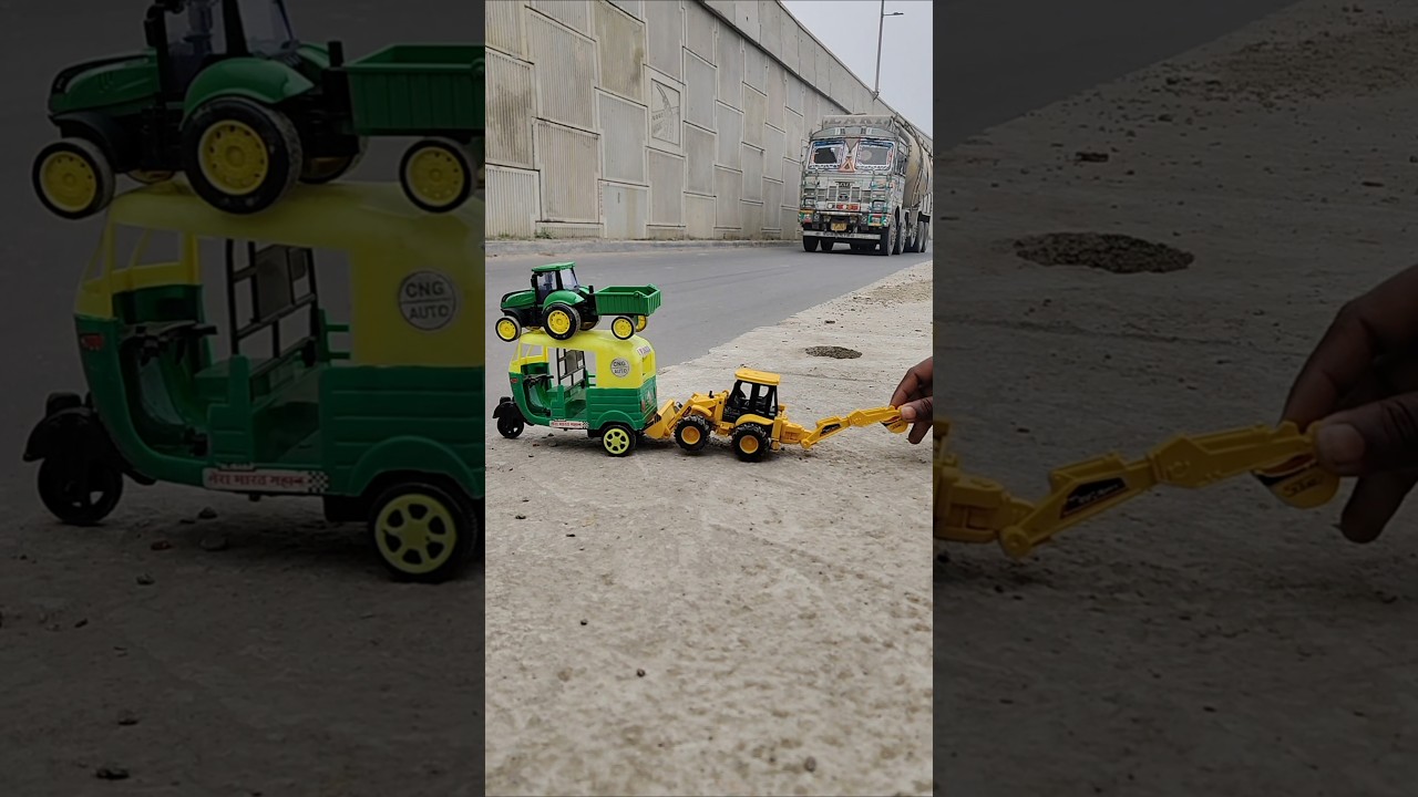 Remote Control Jcb And Dumper Truck Unboxing And Testing Short Video ||