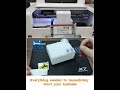 A3 DTF AB Film uv printer UV DTF Printer Film Transfer Printing Bottle Mugs Sticker UV Printer