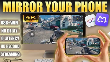 No Lag iPhone Screen Mirroring with AnyMiro 2025 In 4k Resolution