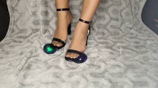 Open Toe Heels, Hose And Squishy Balls