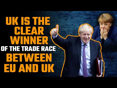 A trade deal race has broken out between UK and EU and UK looks unstoppable