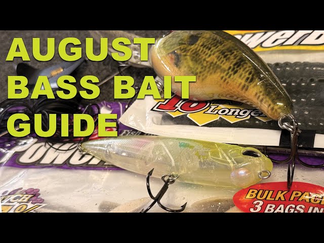 Top 5 Bass Lures for August  Beat the Heat & Catch More Fish! - YouTube