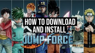 كيفية تحميل لعبة Jump Force على هواتف الاندرويد