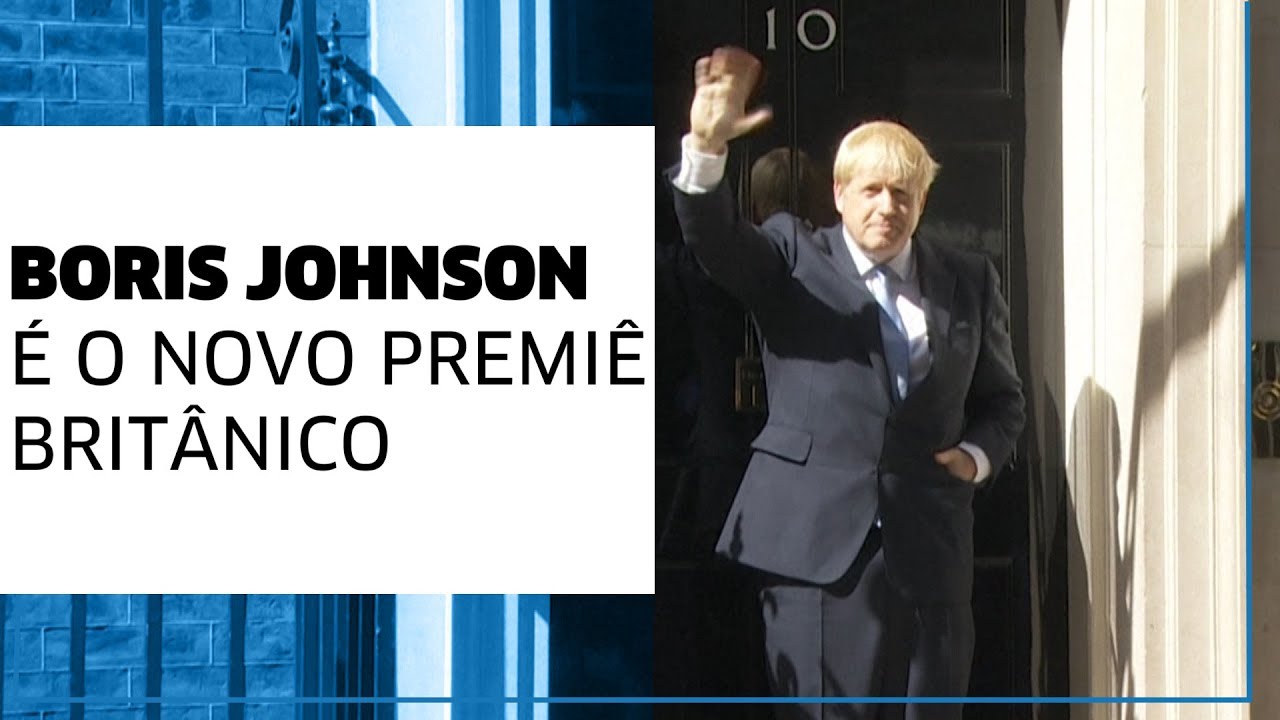 Boris Johnson assume oficialmente como primeiro-ministro britânico internacional de brasil