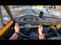 1981 LADA 21013 1.3 MT - POV TEST DRIVE