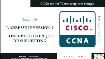 CCNA 200-301 in French - Lesson 56: IPv4 - Theoretical Elements of Subnetting