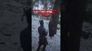 Drunk Arthur Antagonizes Susan | RDR2 #arthurmorgan #rdr2 #shorts #susangrimshaw #gaming