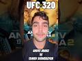 Edmen Shahbazyan vs Andre Muniz - UFC 320