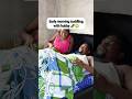 Early morning cuddling with hubby 🥒🙄 #funny #couple #trending #comedy #viral #reels #short #video