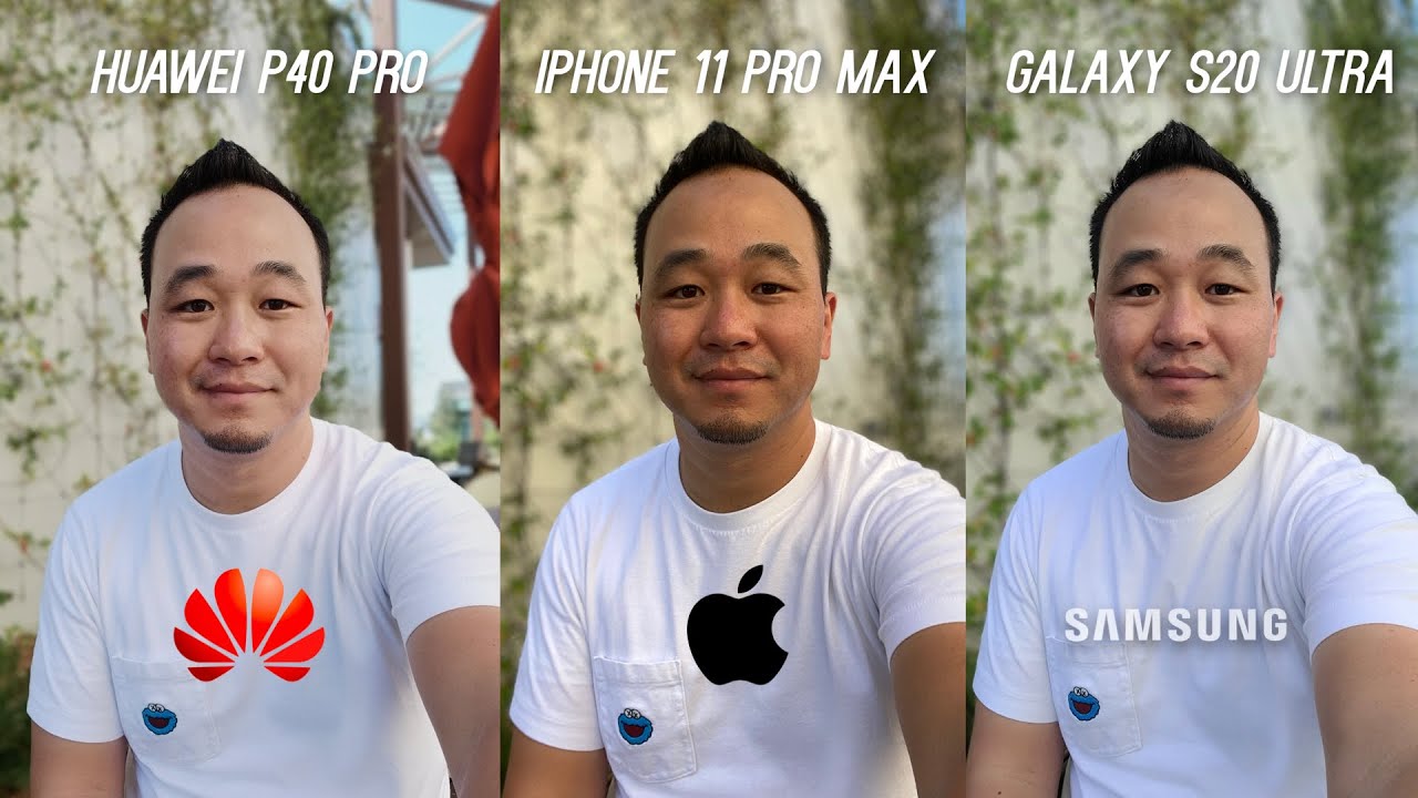 Camera p 40 Pro vs iphone 12