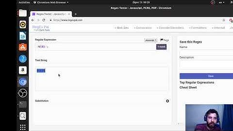 Examples of using Regular Expression