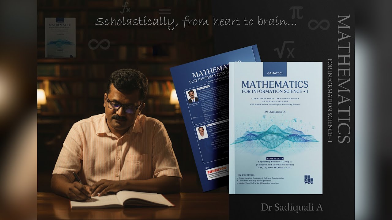 GRAND BOOK RELEASE CEREMONY | MATHEMATICSFOR INFORMATION SCIENCE - I | Dr Sadiquali A