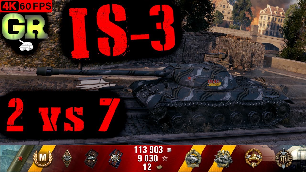 World of Tanks IS-3 Replay - 8 Kills 6.2K DMG(Patch 1.4.1)