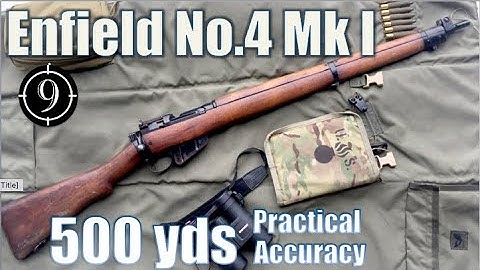 Cover Image for Enfield No.4 Mk1/2 to 500yds: Practical Accuracy