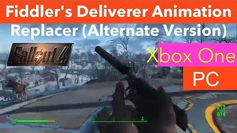 Fallout 4 Xbox One/PC Mods|Fiddler