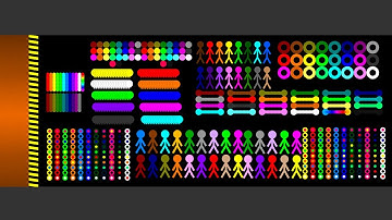 Oddly Satisfying - Shutter Crush Marble Survival Race in Algodoo