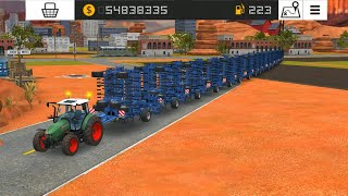 Fs 18 Many Longest Cultivations Chain 😱 ! Farming Simulator 18 Timelapse | #fs18