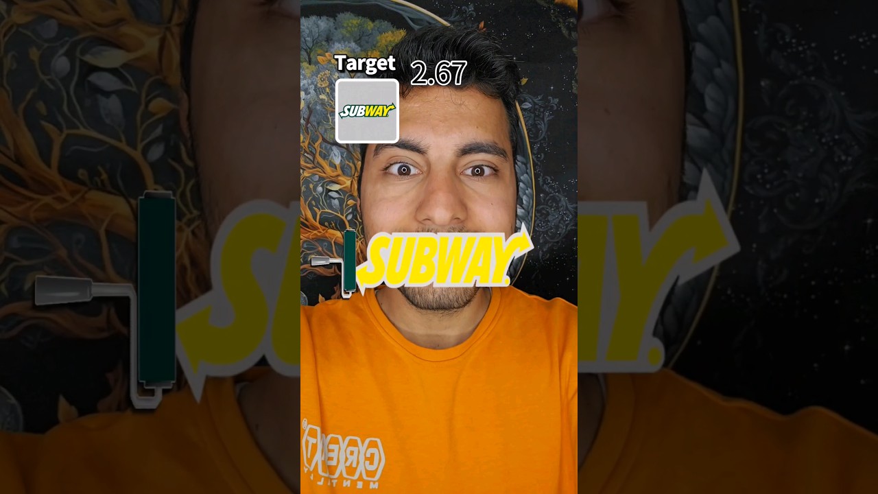 Painting Subway logo color match puzzle game 