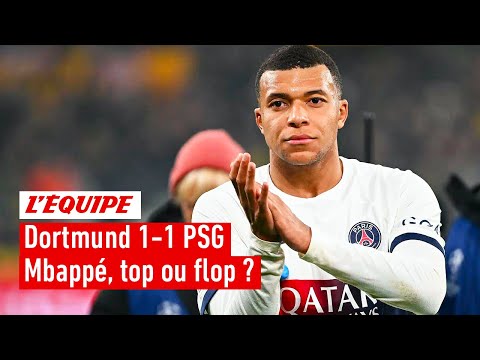 Dortmund 1-1 PSG : Mbappé a-t-il raté son match ?