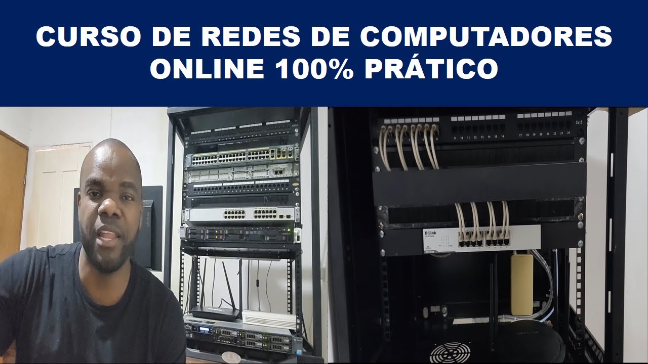 CURSO DE REDES DE COMPUTADORES ONLINE 100% PRÁTICO - YouTube
