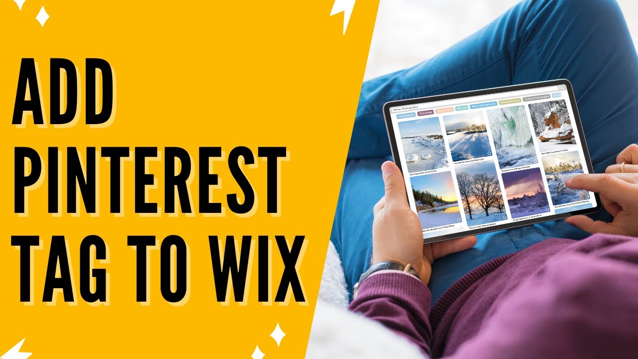 How To Add Pinterest Tag To Wix Website