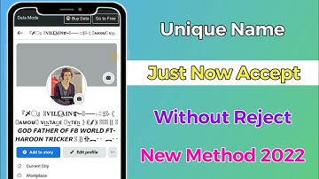 How To Make Facebook Unique Name Account 2022 | Facebook Unique Name New Method 2022 |