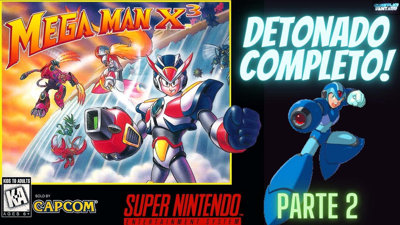 Megaman X3 - Detonado Completo 100% - Tunnel Rhino e Neon Tiger - Parte 2
