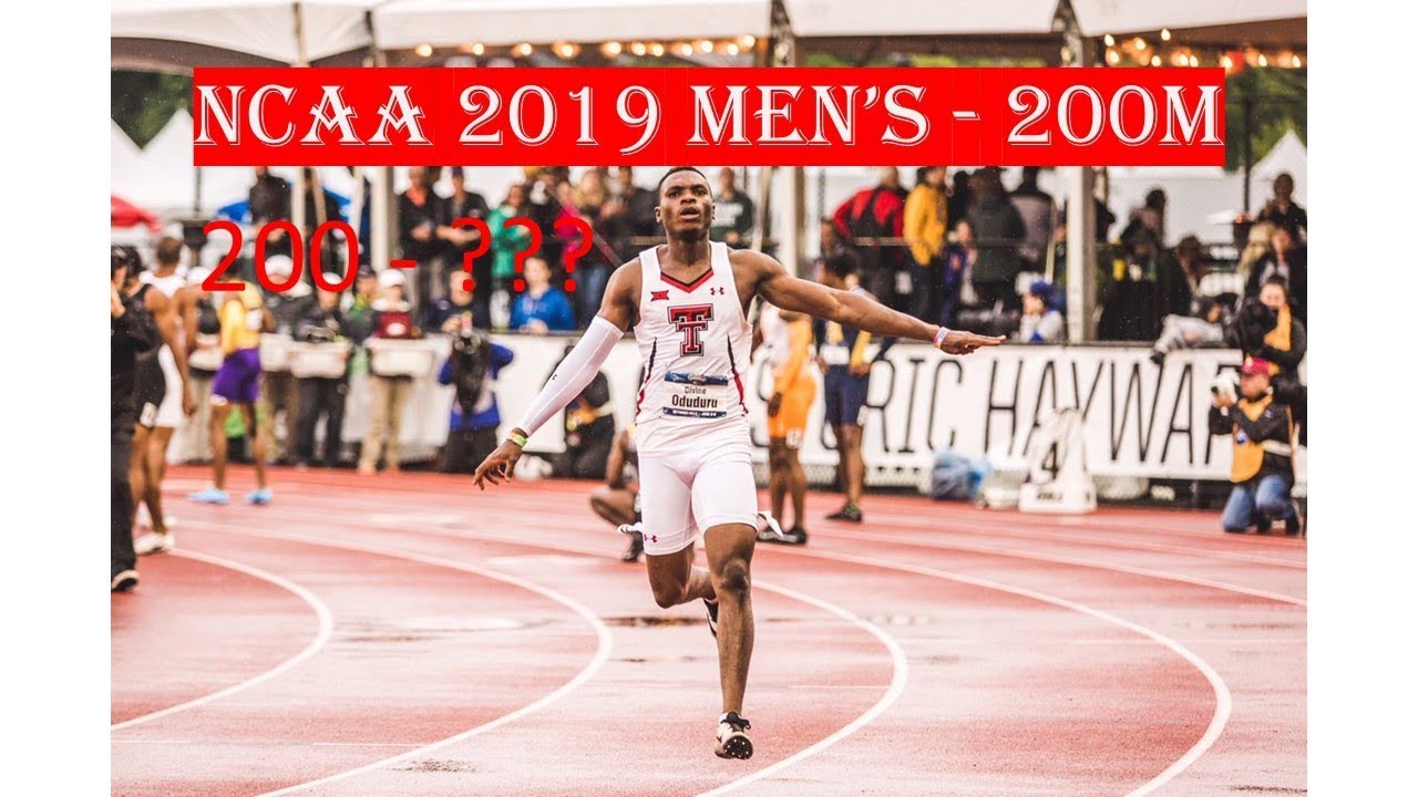 Divine Oduduru - Men’s 200m - 2019 NCAA Outdoor Track and Field Championships