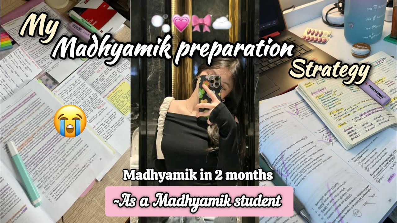 My Madhyamik Preparation Strategy 🌷🎀 | Madhyamik In 2 Months 💌 | As a Madhyamik Student 📚