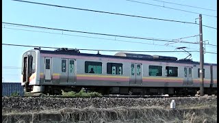 信越本線上り始発E129系A24編成　新潟→長岡　420M