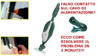 Folletto Vorwerk VK-135 - Eliminazione falso contatto sul cavo di  alimentazione - YouTube