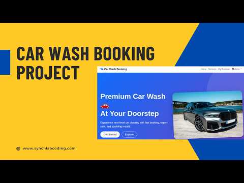 Car Wash Management System in PHP & MySQL with Source Code | Full Project + Admin Panel